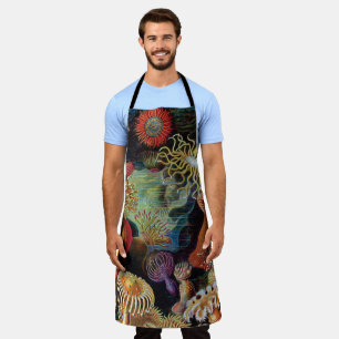 De kunst van de Natuur van Ernst Haeckel Apron Schort