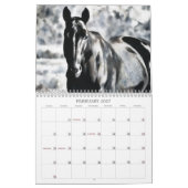 De kunst van de paardenkalender kalender (Feb 2027)