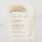 De  Kunst van de Palm sparen de Uitnodiging van de (Voorkant / Achterkant)