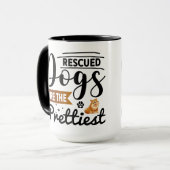 De kunst van de positieve hond | Motivatie prijsop Mok (Voorkant links)