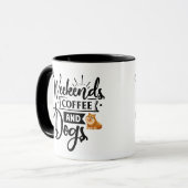 De kunst van de positieve hond | Motivatie prijsop Mok (Voorkant links)