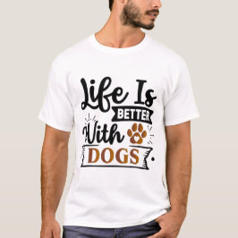 De kunst van de positieve hond | Motivatie prijsop T-shirt