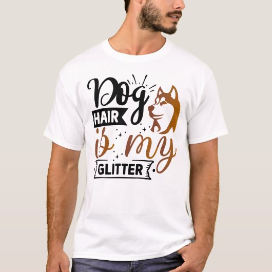 De kunst van de positieve hond | Motivatie prijsop T-shirt (Voorkant)