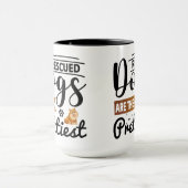 De Kunst van de Positieve Hond | Motiverende Spreu Mok (Midden)