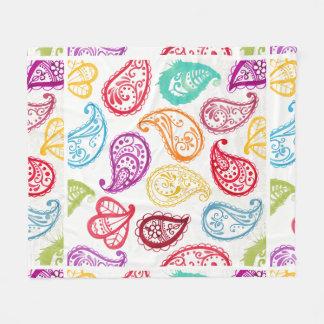 De Kunst van de Regenboog van Paisley Fleece Deken