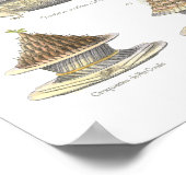 De kunst van de Soufflé - Antiek  gebak Poster (Hoek)