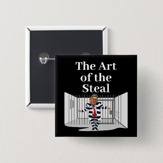 De kunst van de Steal Trump Button (Voorkant /achterkant)