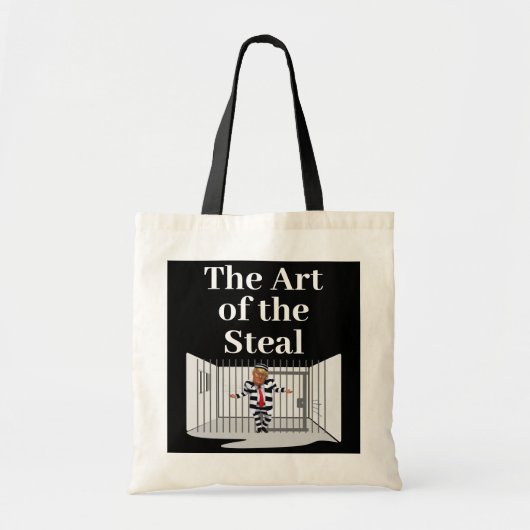 De kunst van de Steal Trump Canvas tas (Voorkant)