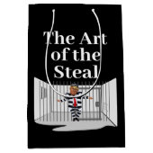 De kunst van de Steal Trump Gift Bag Medium Cadeauzakje (Voorkant)