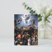 De kunst van de Transfiguratie Feestdagenkaart (Staand voorkant)