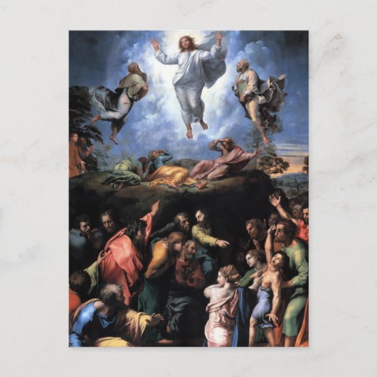De kunst van de Transfiguratie Feestdagenkaart (Voorkant)