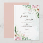 De Kunst van de Uitnodiging. Pure Elegantie Save The Date (Voorkant / Achterkant)