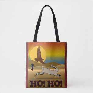 De kunst van de valkring: De lange slip Tote Bag