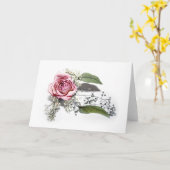 De kunst van de vergrijzing schitterend kaart (Gele Bloem)