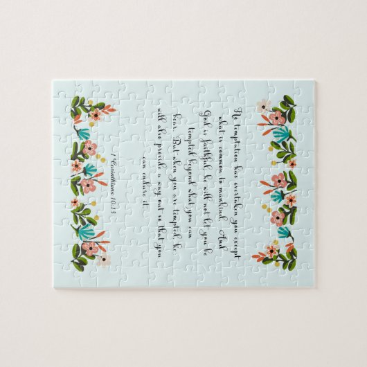 De Kunst van de Verzen van de bijbel - 1 Legpuzzel (Horizontaal)