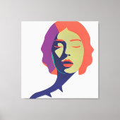 De kunst van een mooie geest canvas afdruk (Voorkant)