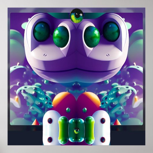 De kunst van een nieuwe generatie - Ken Gage Poster (Voorkant)