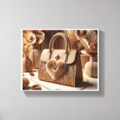 De kunst van een tas 3 canvas afdruk (Voorkant)