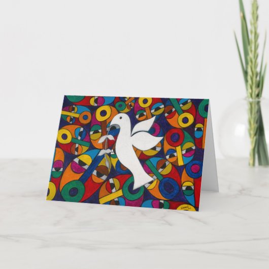 De kunst van Emeka! Wenskaart Kaart (Voorkant)