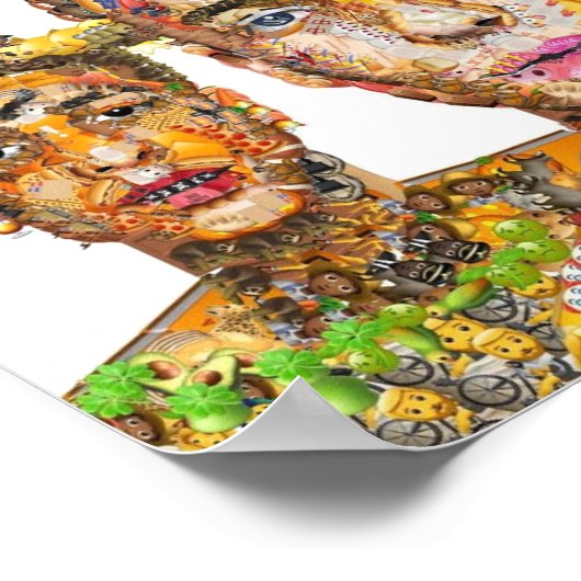 De kunst van Emoji Poster (Hoek)