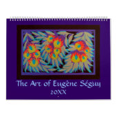 De kunst van Eugène Séguy Kalender (Hoes)