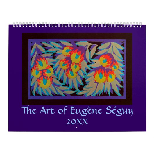 De kunst van Eugène Séguy Kalender (Hoes)
