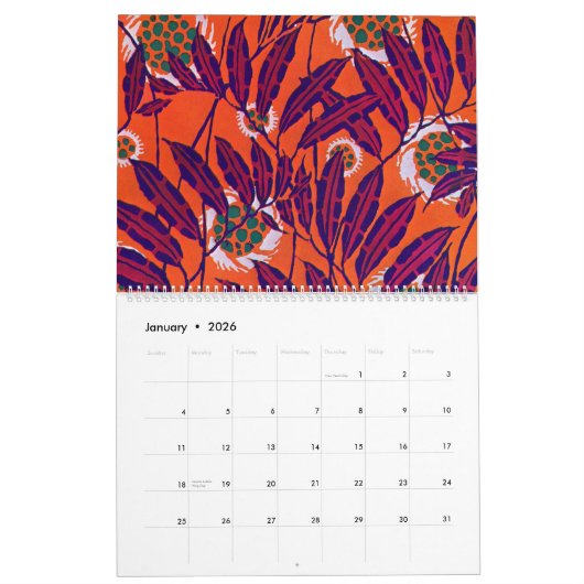 De kunst van Eugène Séguy Kalender (Jan 2026)