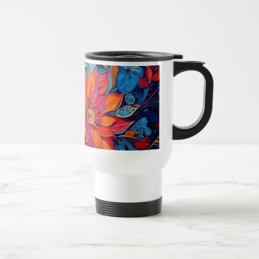 De kunst van Floral Reisbeker (Rechts)