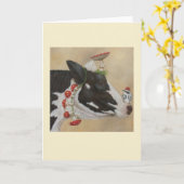 De kunst van het balanceren kaart (Gele Bloem)