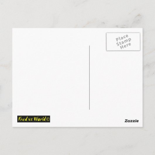 'De kunst van het Briefkaart van Zen' Rubber Duck (Achterkant)