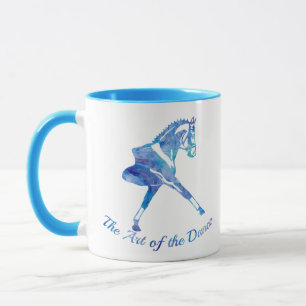 De kunst van het dans-dressage-paard - Personalise Mok