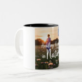 De kunst van het genezen: Natuur & Geneeskunde Mok (Voorkant links)