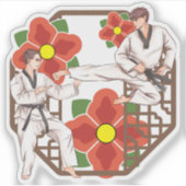 De Kunst van het Gevecht - Vliegende Trap en Inner Sticker (Voorkant)