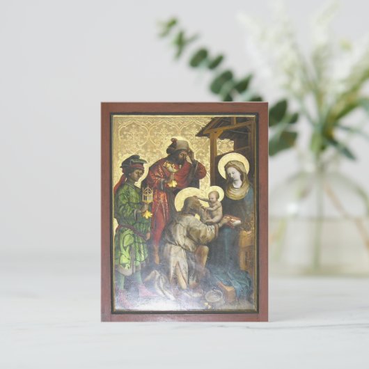 De kunst van het geven briefkaart (Staand voorkant)