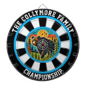 De kunst van het Grizzly Beer Dartbord (Voorkant)