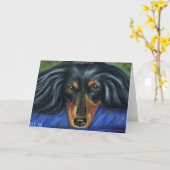 De Kunst van het Hondenras van de tekkel - Hallie Kaart (Gele Bloem)