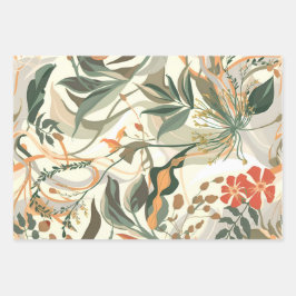 De kunst van het inpakken van cadeaupapier Platte 