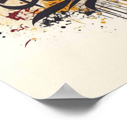 De kunst van het islamitische Poster voor kalligra (Hoek)