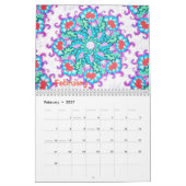 De kunst van het kleuren kalender (Feb 2027)