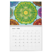 De kunst van het kleuren kalender (Mar 2026)