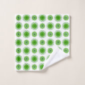 de kunst van het mandala - patroon bad handdoek (Wasdoekje)
