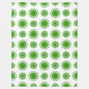 de kunst van het mandala - patroon fleece deken