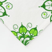de kunst van het mandala - patroon fleece deken (Hoek)