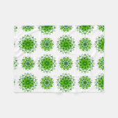 de kunst van het mandala - patroon fleece deken (Voorkant (Horizontaal))