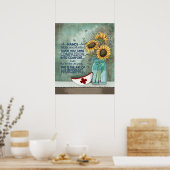 De kunst van het Motivatie verzorgen Poster (Keuken)