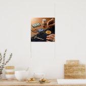 De kunst van het naaien poster (Keuken)