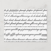 De kunst van het Penmanhip Briefkaart (Voorkant)