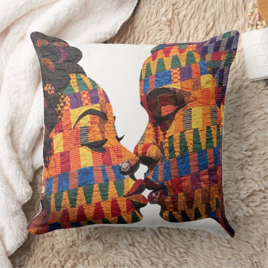 De kunst van het quilten vieren Throw Kussen (Deken)