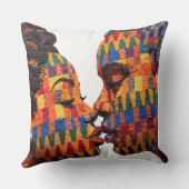 De kunst van het quilten vieren Throw Kussen (Achterkant)