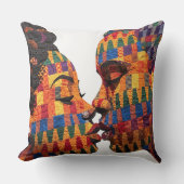 De kunst van het quilten vieren Throw Kussen (Voorkant)
